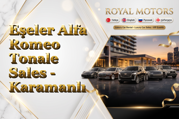Eşeler Alfa Romeo Tonale Sales - Karamanlı