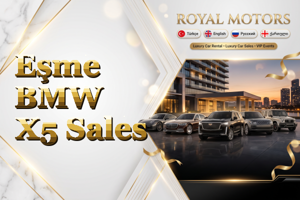 Eşme BMW X5 Sales