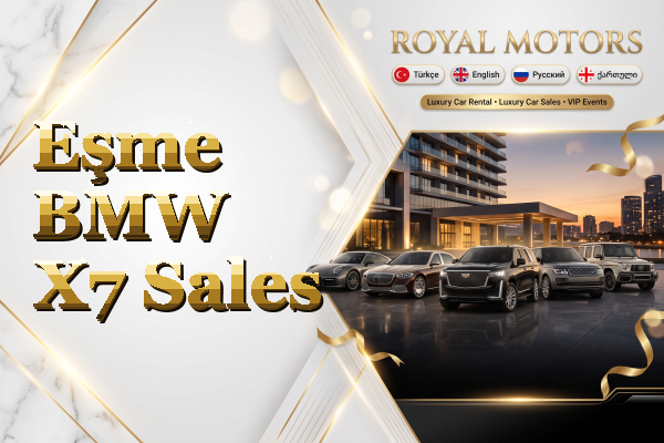 Eşme BMW X7 Sales