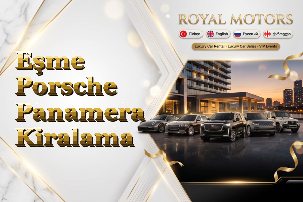 Eşme Porsche Panamera Kiralama