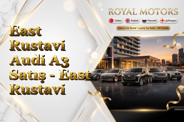 East Rustavi Audi A3 Satış - East Rustavi