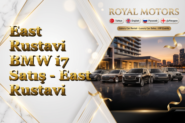 East Rustavi BMW i7 Satış - East Rustavi
