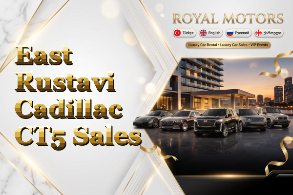 East Rustavi Cadillac CT5 Sales