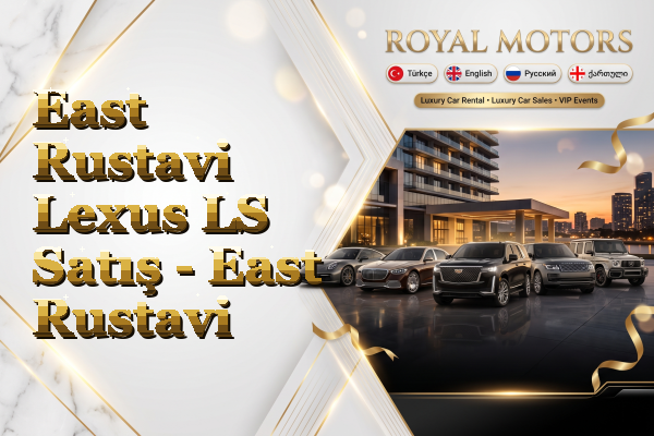 East Rustavi Lexus LS Satış - East Rustavi