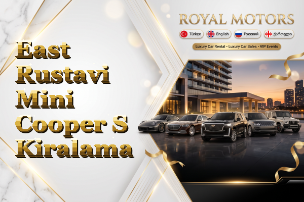 East Rustavi Mini Cooper S Kiralama