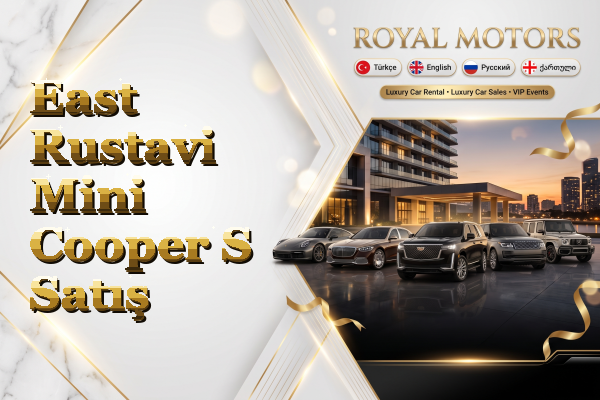 East Rustavi Mini Cooper S Satış