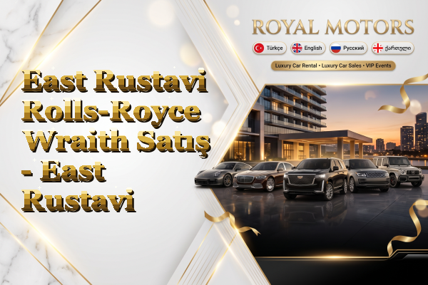 East Rustavi Rolls-Royce Wraith Satış - East Rustavi