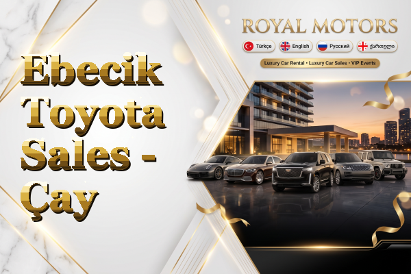 Ebecik Toyota Sales - Çay
