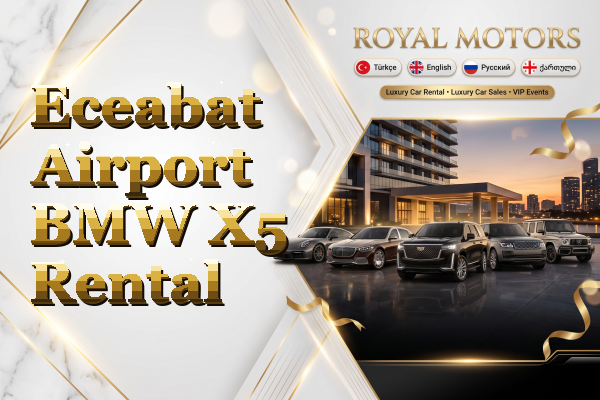 Eceabat Airport BMW X5 Rental