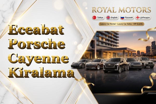 Eceabat Porsche Cayenne Kiralama