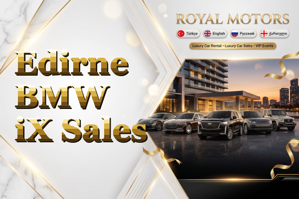 Edirne BMW iX Sales