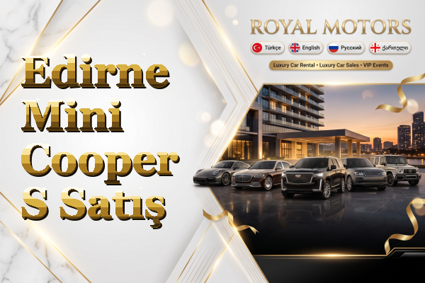 Edirne Mini Cooper S Satış