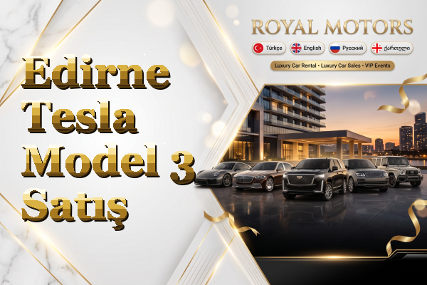 Edirne Tesla Model 3 Satış