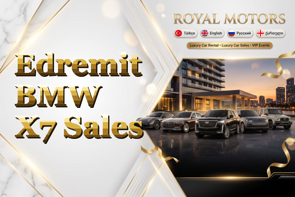 Edremit BMW X7 Sales