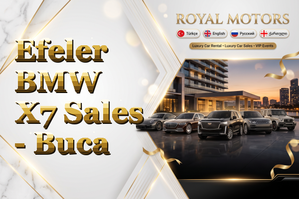 Efeler BMW X7 Sales - Buca