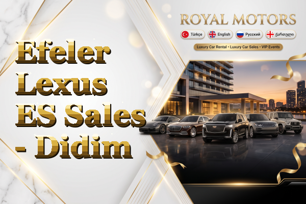 Efeler Lexus ES Sales - Didim