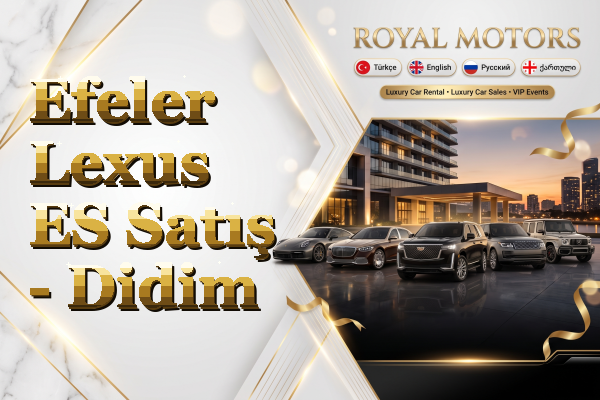 Efeler Lexus ES Satış - Didim