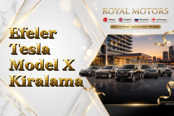 Efeler Tesla Model X Kiralama
