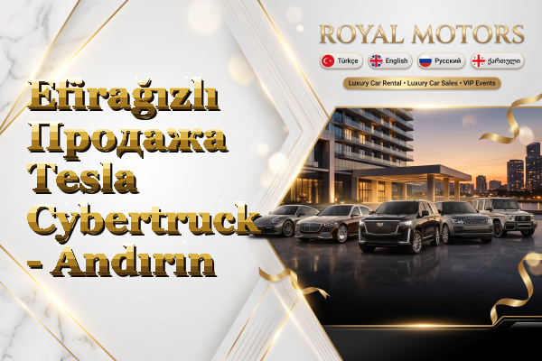 Efirağızlı Продажа Tesla Cybertruck - Andırın