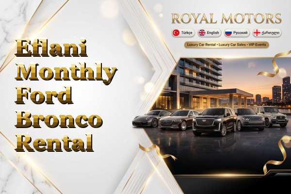 Eflani Monthly Ford Bronco Rental