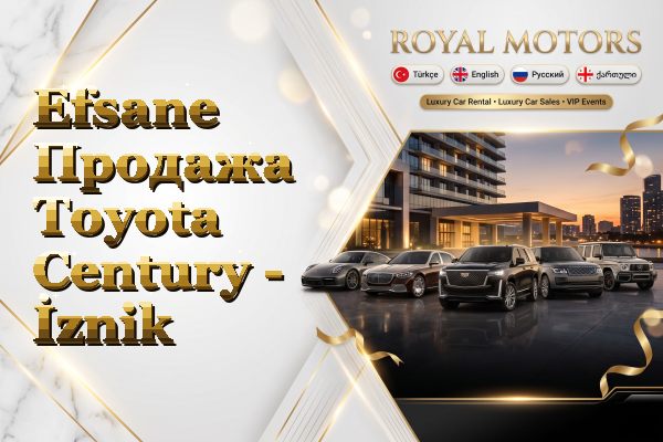 Efsane Продажа Toyota Century - İznik