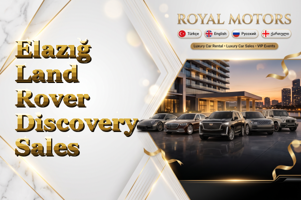 Elazığ Land Rover Discovery Sales