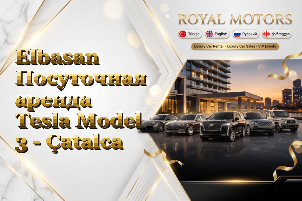 Elbasan Посуточная аренда Tesla Model 3 - Çatalca