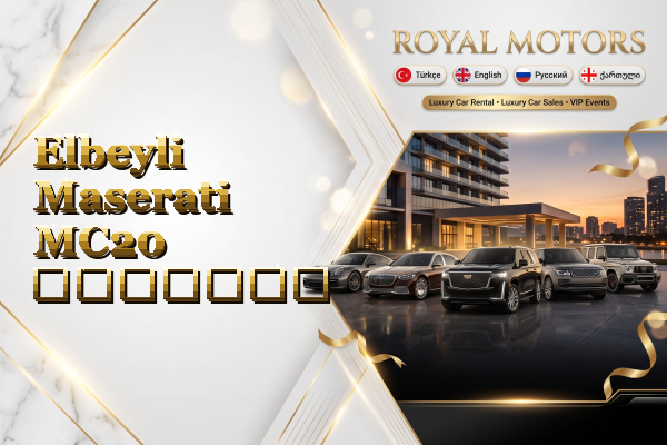 Elbeyli Maserati MC20 გაყიდვა
