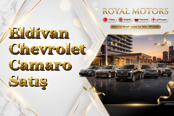 Eldivan Chevrolet Camaro Satış