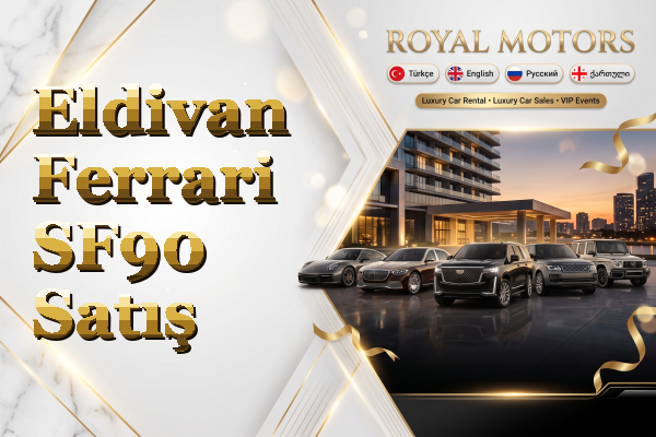 Eldivan Ferrari SF90 Satış