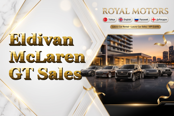 Eldivan McLaren GT Sales