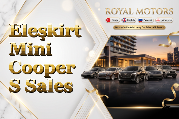 Eleşkirt Mini Cooper S Sales