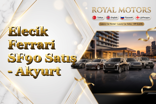 Elecik Ferrari SF90 Satış - Akyurt