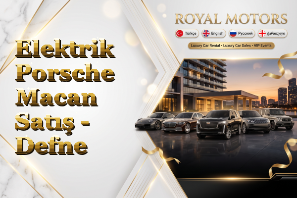 Elektrik Porsche Macan Satış - Defne