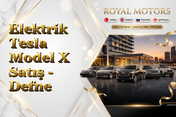 Elektrik Tesla Model X Satış - Defne