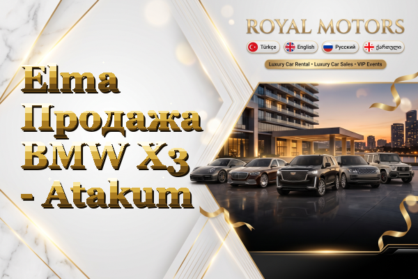 Elma Продажа BMW X3 - Atakum