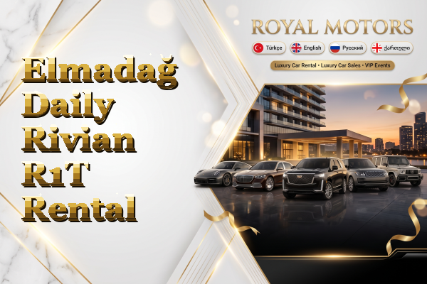Elmadağ Daily Rivian R1T Rental
