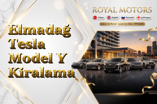 Elmadağ Tesla Model Y Kiralama