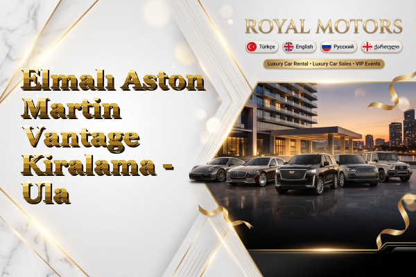 Elmalı Aston Martin Vantage Kiralama - Ula