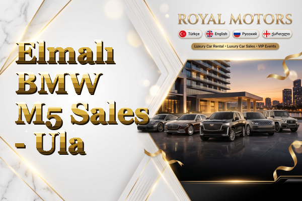 Elmalı BMW M5 Sales - Ula