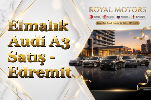 Elmalık Audi A3 Satış - Edremit