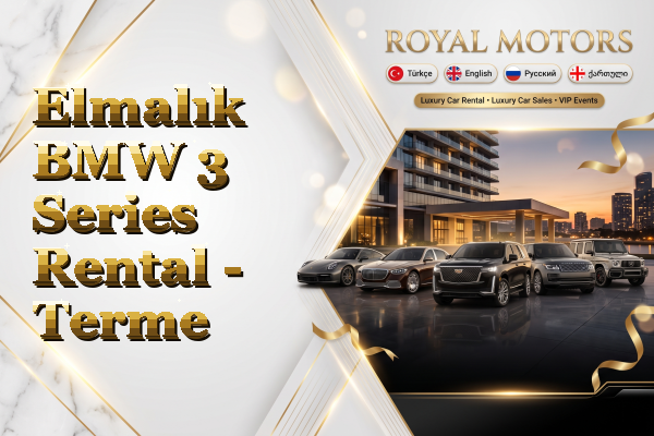Elmalık BMW 3 Series Rental - Terme