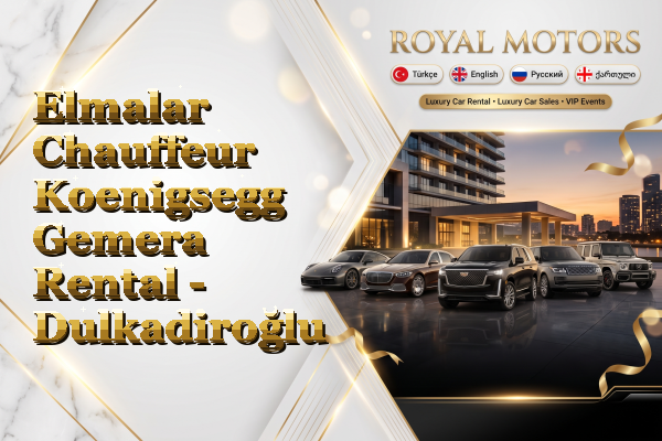 Elmalar Chauffeur Koenigsegg Gemera Rental - Dulkadiroğlu