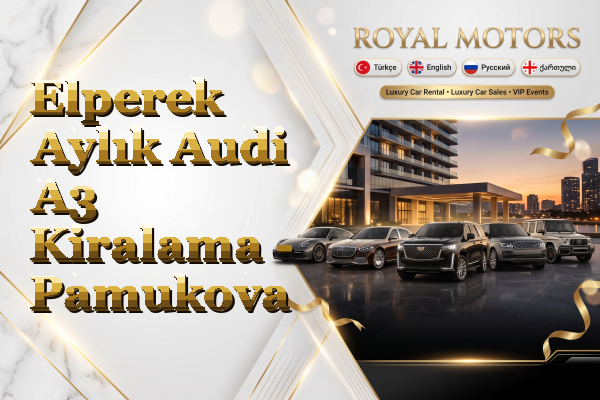 Elperek Aylık Audi A3 Kiralama - Pamukova
