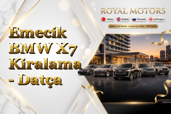 Emecik BMW X7 Kiralama - Datça