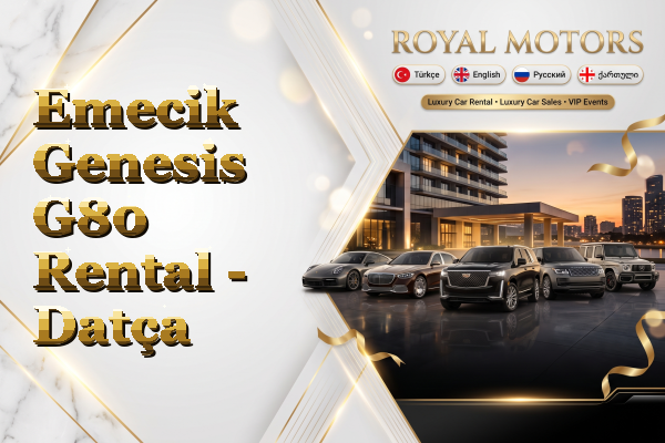 Emecik Genesis G80 Rental - Datça