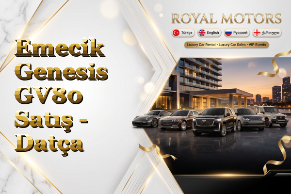 Emecik Genesis GV80 Satış - Datça