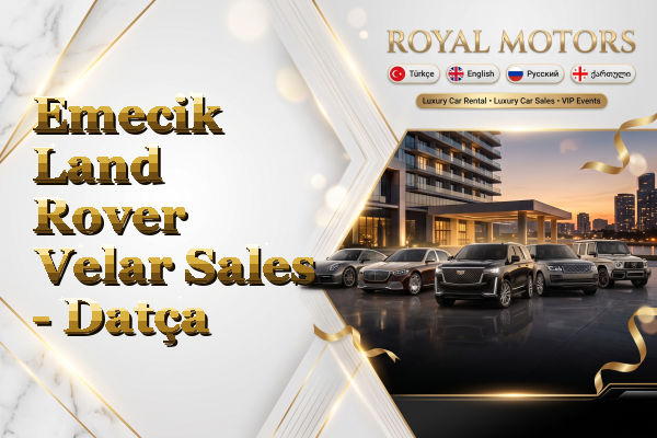 Emecik Land Rover Velar Sales - Datça