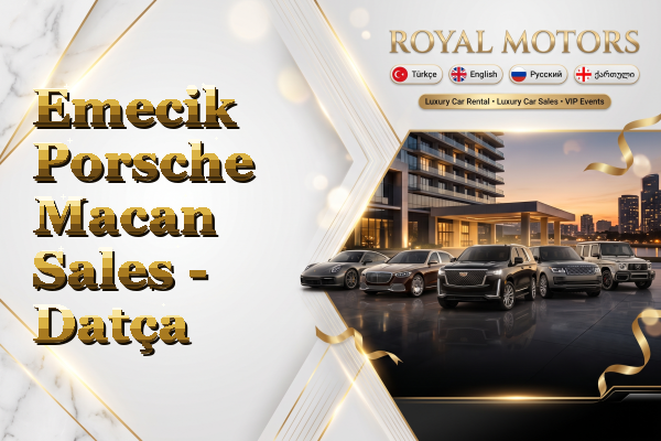 Emecik Porsche Macan Sales - Datça