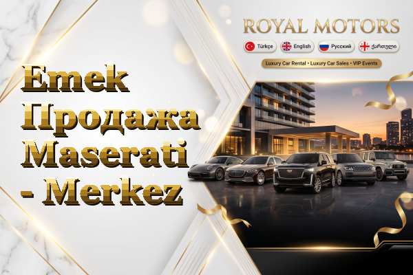 Emek Продажа Maserati - Merkez